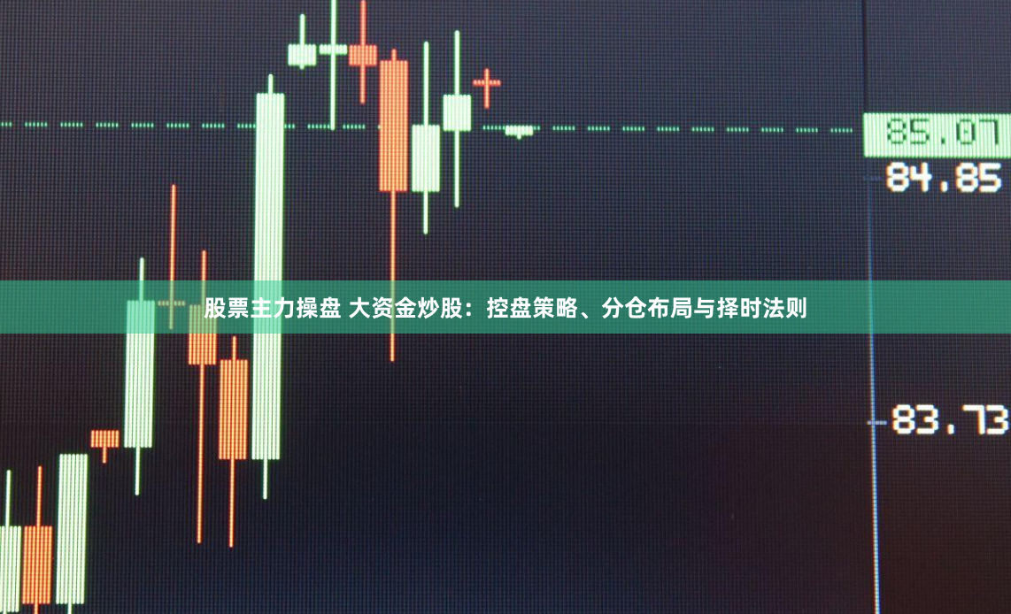 股票主力操盘 大资金炒股：控盘策略、分仓布局与择时法则